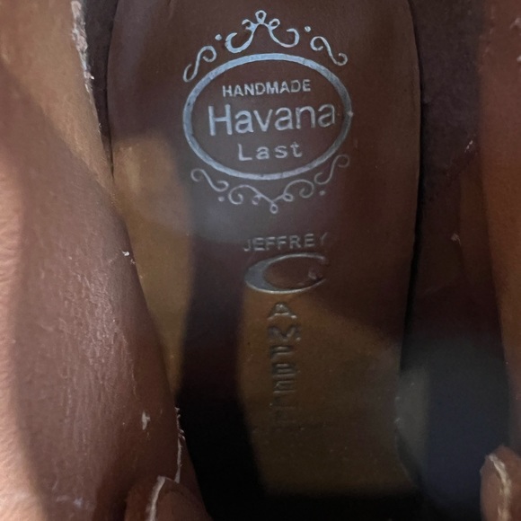 Handmade Havana Last Jeffery Campbell- 7.5 - Picture 5 of 6
